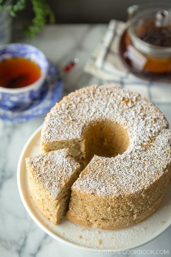 Earl Grey Chiffon Cake | Easy Japanese Recipes at JustOneCookbook.com