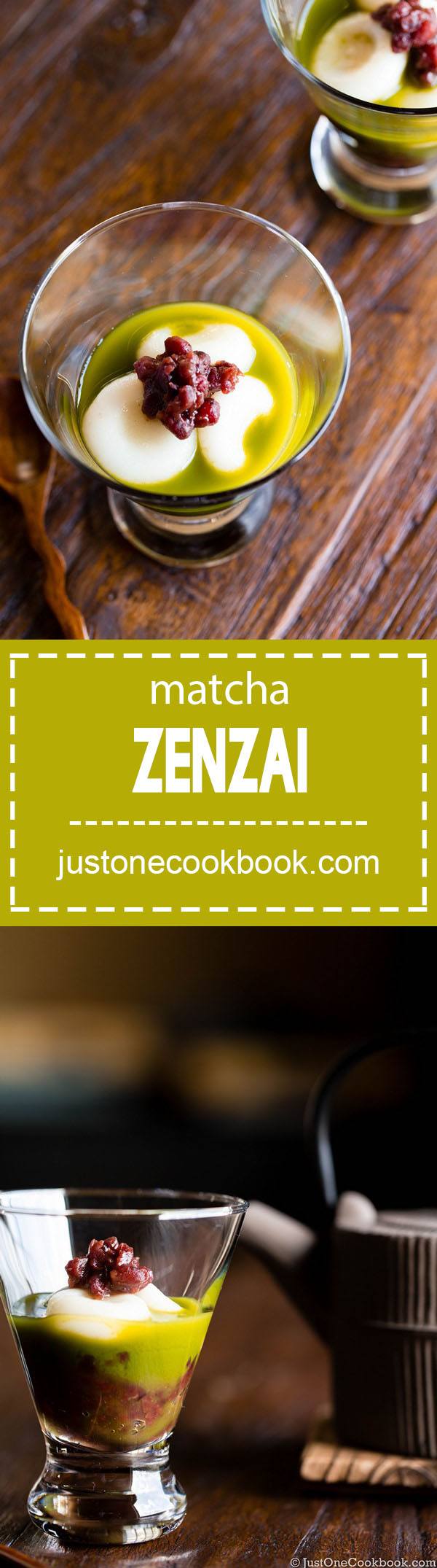 Matcha Zenzai (Video) 抹茶ぜんざい • Just One Cookbook