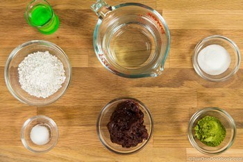 Matcha Zenzai Ingredients