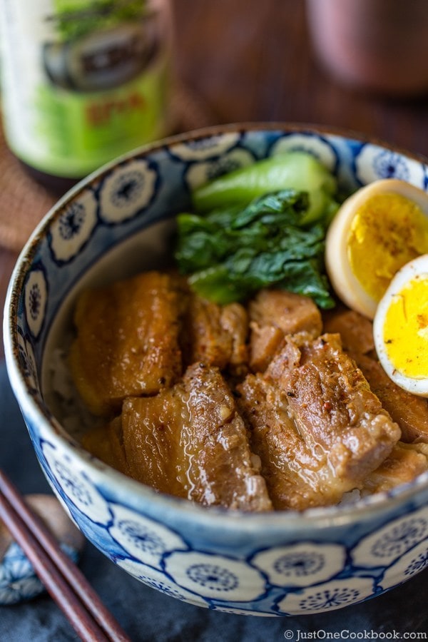 Pressure Cooker Pork Belly in a bowl.