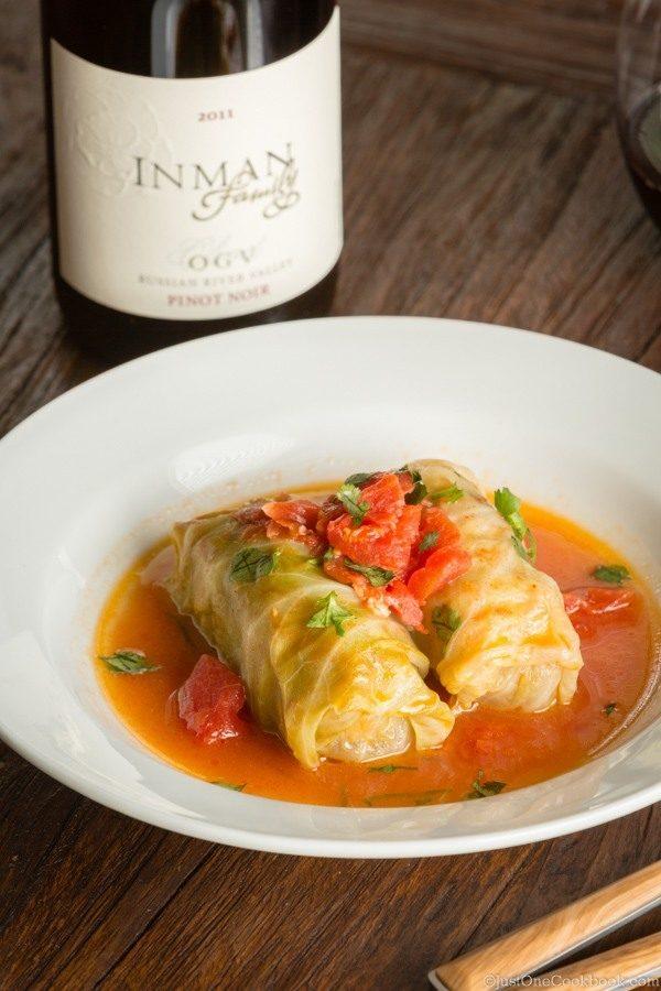 Stuffed Cabbage Rolls | Easy Japanese Recipes at JustOneCookbook.com