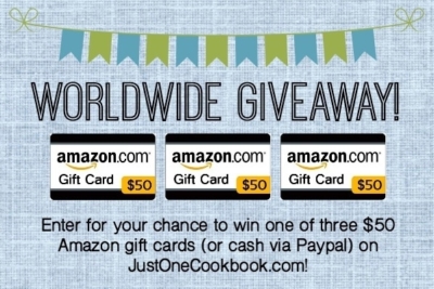 3 Amazon Gift Cards Giveaway