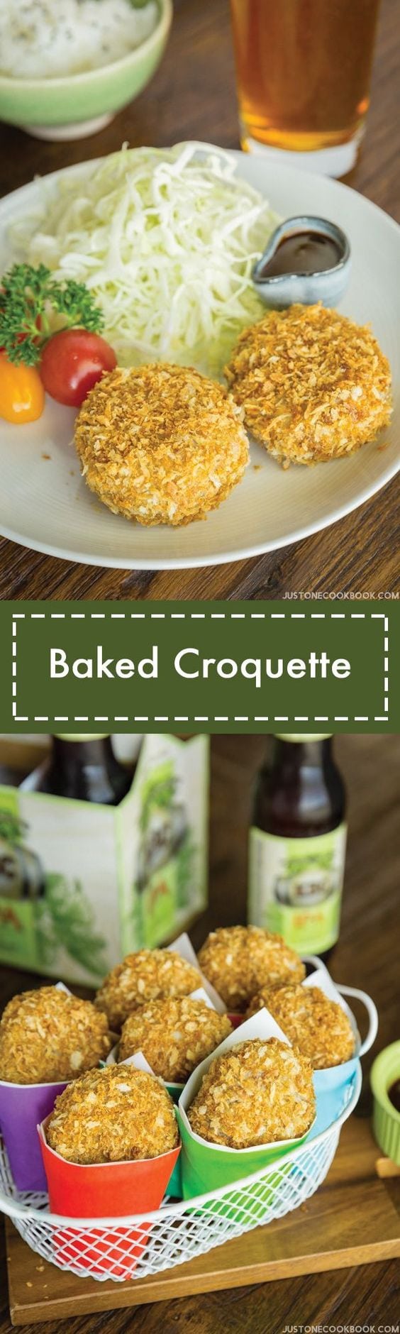 Baked Croquette 揚げないコロッケ • Just One Cookbook