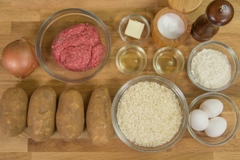 Baked Korokke Ingredients