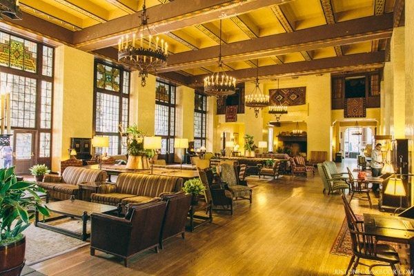 The Ahawahnee Hotel The Great Lounge | JustOneCookbook.com