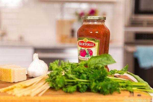 Bertolli Pasta Sauce • Just One Cookbook