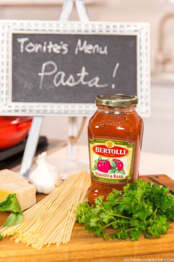 Bertolli Pasta Sauce | Just One Cookbook