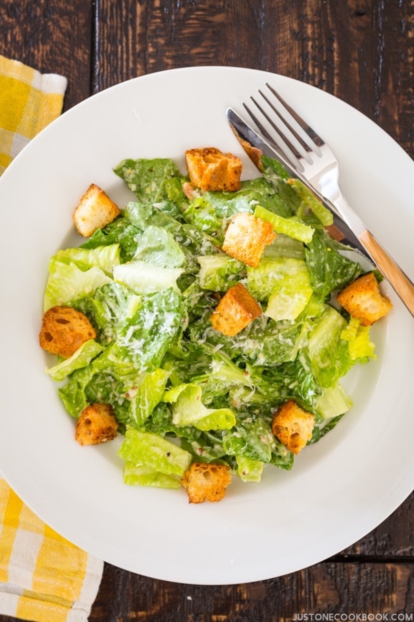 Caesar Salad • Just One Cookbook