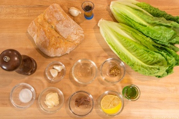 Caesar Salad Ingredients