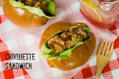 Croquette Sandwich | Easy Japanese Recipes at JustOneCookbook.com