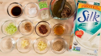 Vegetarian Ramen Ingredients 1