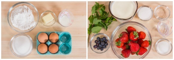 Strawberry Shortcake Ingredients I