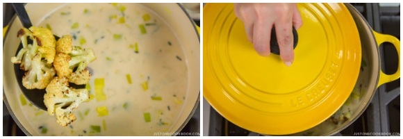 Creamy Roasted Cauliflower Soup 13