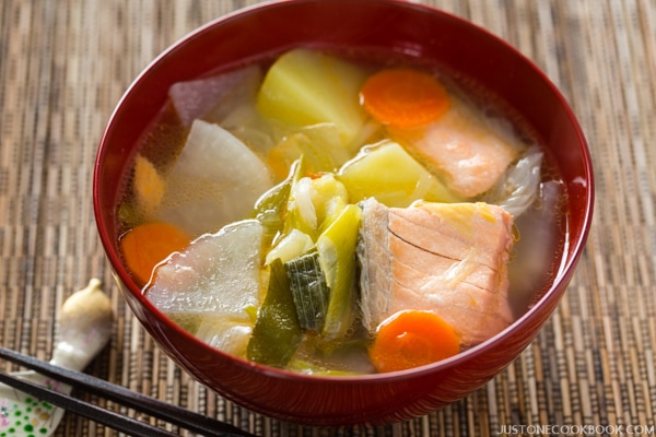 Image result for salmon soup