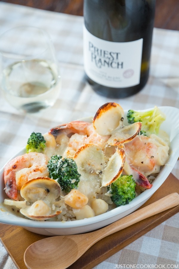 Seafood Doria シーフードドリア • Just One Cookbook