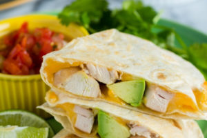 Teriyaki Chicken Quesadilla recipe