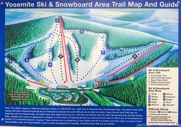 Yosemite ski and snowboard area | Justonecookbook.com