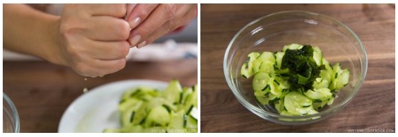 Spiralized Cucumber Salad 8