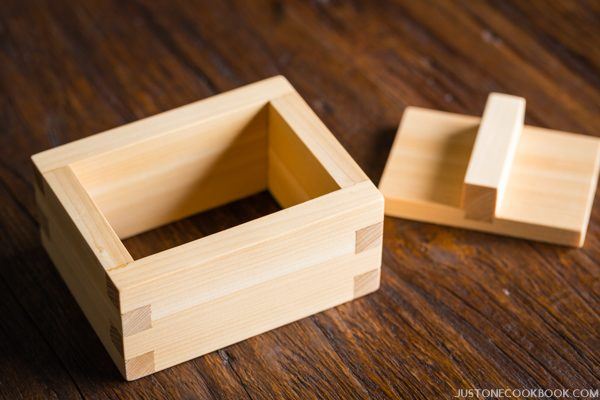 Onigirazu Mold on a table.