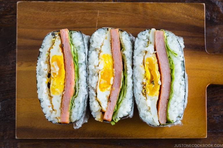 Chicken Katsu Onigirazu チキンカツおにぎらず • Just One Cookbook