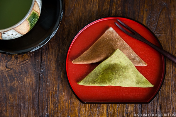 Nama Yatsuhashi (生八ツ橋) - Popular Cinnamon Mochi from Kyoto | Easy Japanese Recipes at JustOneCookbook.com