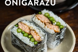 Teriyaki Salmon Onigirazu recipe