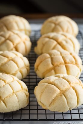 Melon Pan (メロンパン) | Easy Japanese Recipes at JustOneCookbook.com