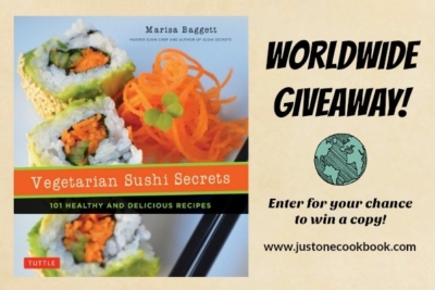 Vegetarian Sushi Secrets Cookbook Giveaway