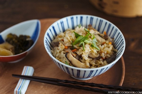 Takikomi Gohan (Japanese Mixed Rice) | Easy Japanese Recipes at JustOneCookbook.com