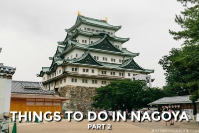 Nagoya Travel Guide - Part 2 (Nagoya Castle, Science Museum, and Noritake Garden) | JustOneCookbook.com
