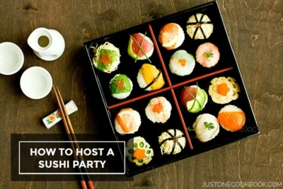 How To Host a Sushi Party | Easy Japanese Recipes at JustOneCookbook.com
