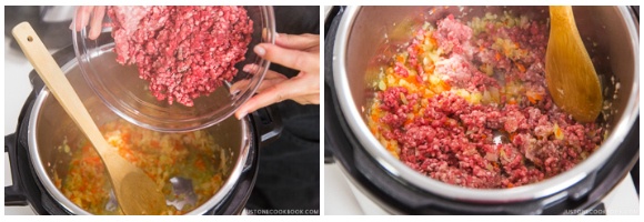 Mince sales pressure cooker