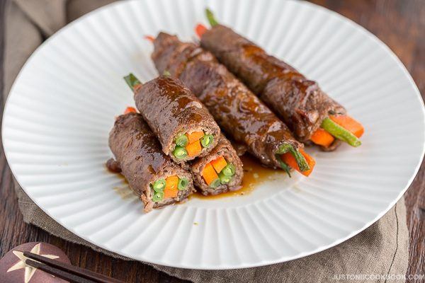 Japanese Beef Rolls | Easy Japanese Recipes at JustOneCookbook.com