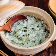 Nanakusa Gayu (Japanese Seven Herb Rice Porridge) 七草粥 | Easy Japanese Recipes at JustOneCookbook.com