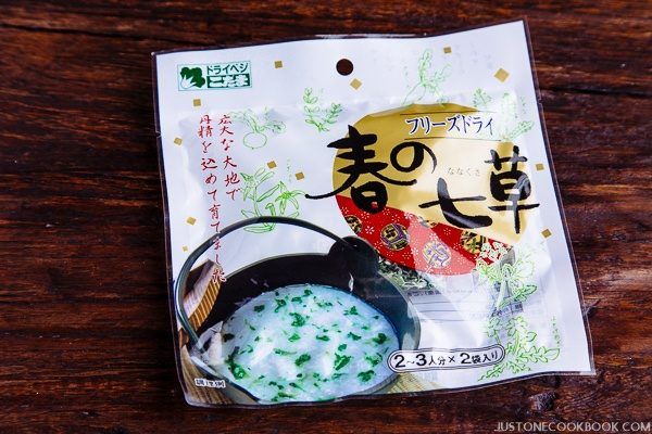 Nanakusa (Japanese 7 Herbs) Porridge Set | Easy Japanese Recipes at JustOneCookbook.com