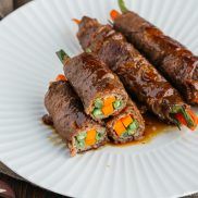 Teriyaki Steak Rolls 野菜の牛肉巻き | Easy Japanese Recipes at JustOneCookbook.com