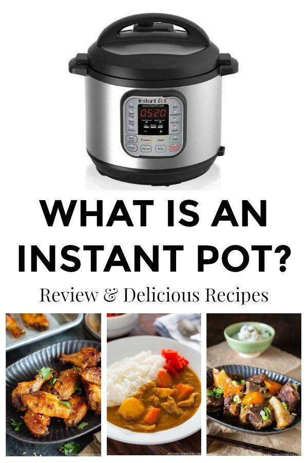 Instant pot just says on online
