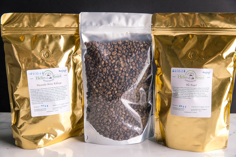 Helio Roast Coffee Beans | www.justonecookbook.com