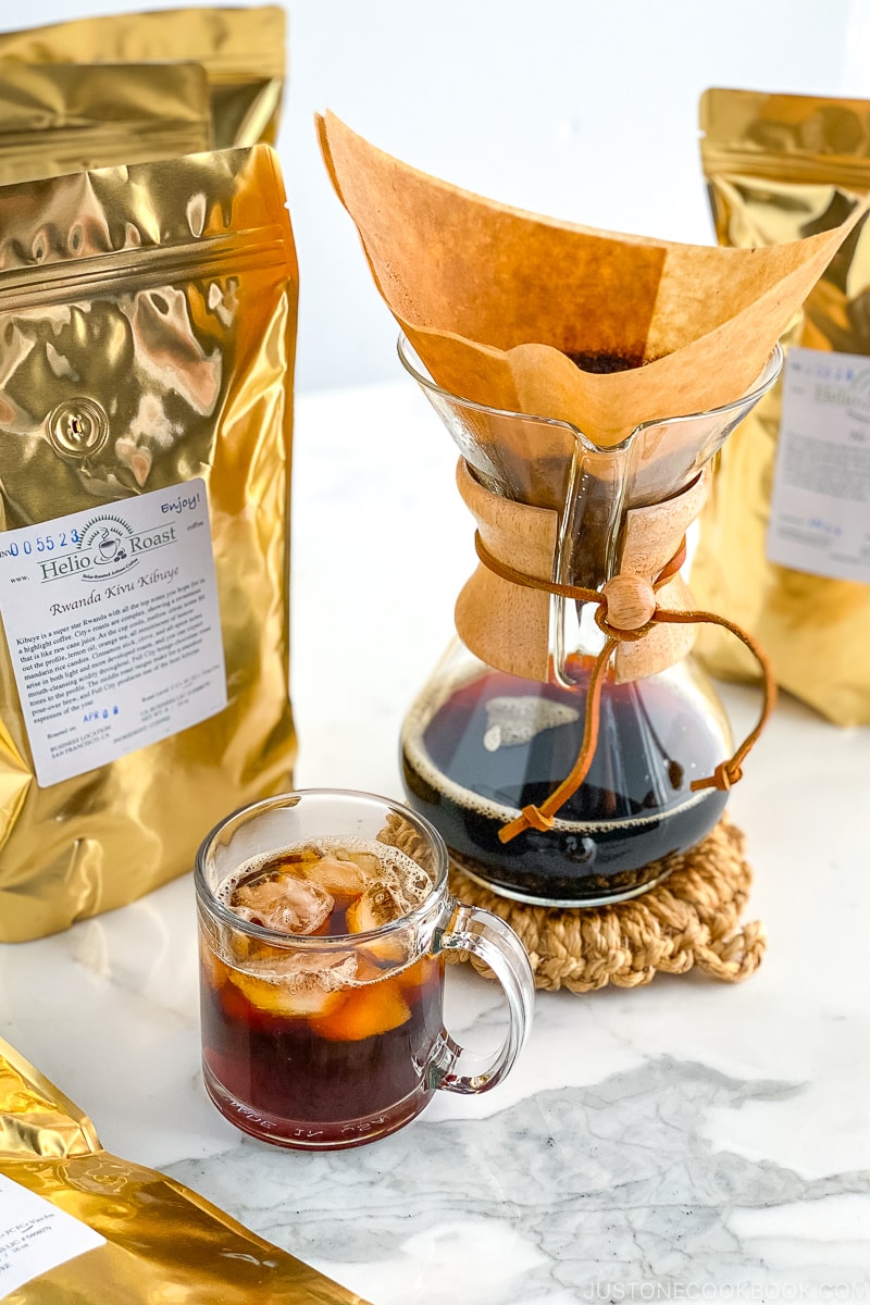 Helio Roast Coffee Beans and Coffee | www.justonecookbook.com