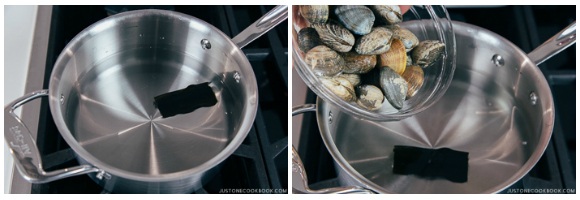 Japanese Clam Soup with Clear Broth 1