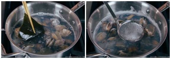 Japanese Clam Soup with Clear Broth 2