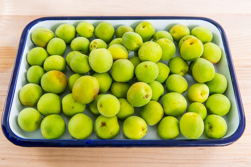 Green Ume Plums