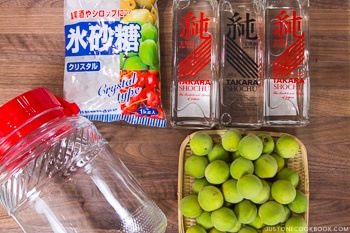 Plum Wine Ingredients