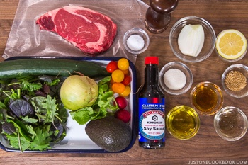 steak salad ingredients