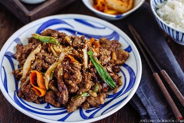 Bulgogi (Korean Grilled Beef) プルコギ • Just One Cookbook