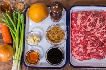 Bulgogi Ingredients