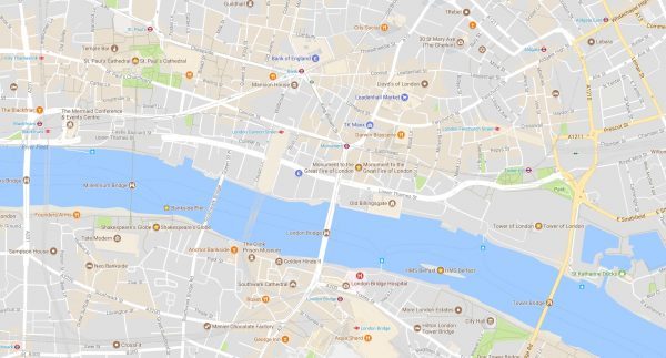 East London Guide Map | Just One Cookbook