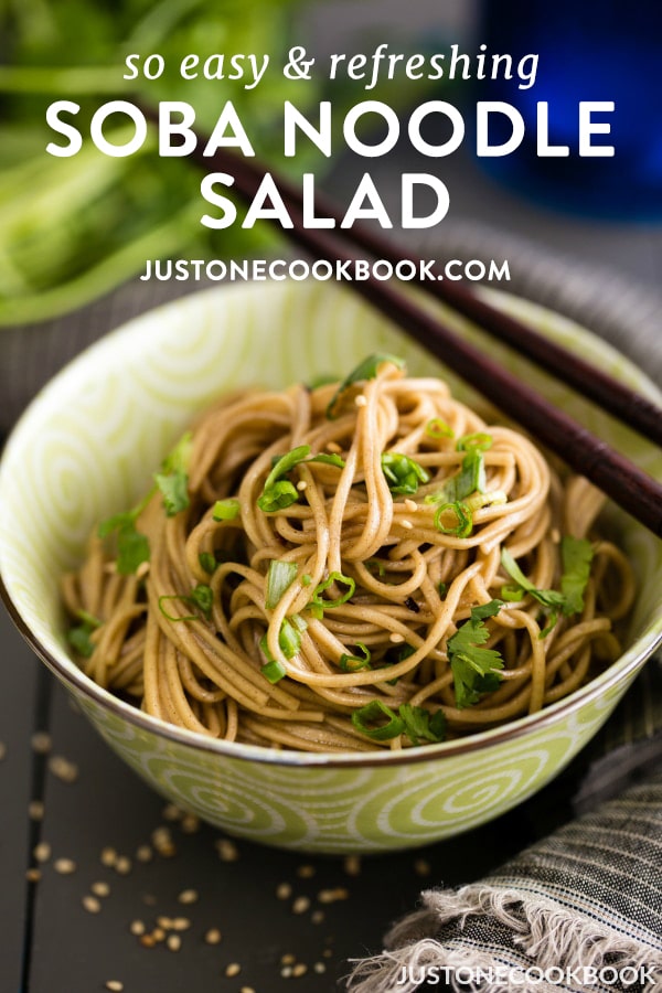 Soba Noodle Salad (Video) 蕎麦サラダ • Just One Cookbook