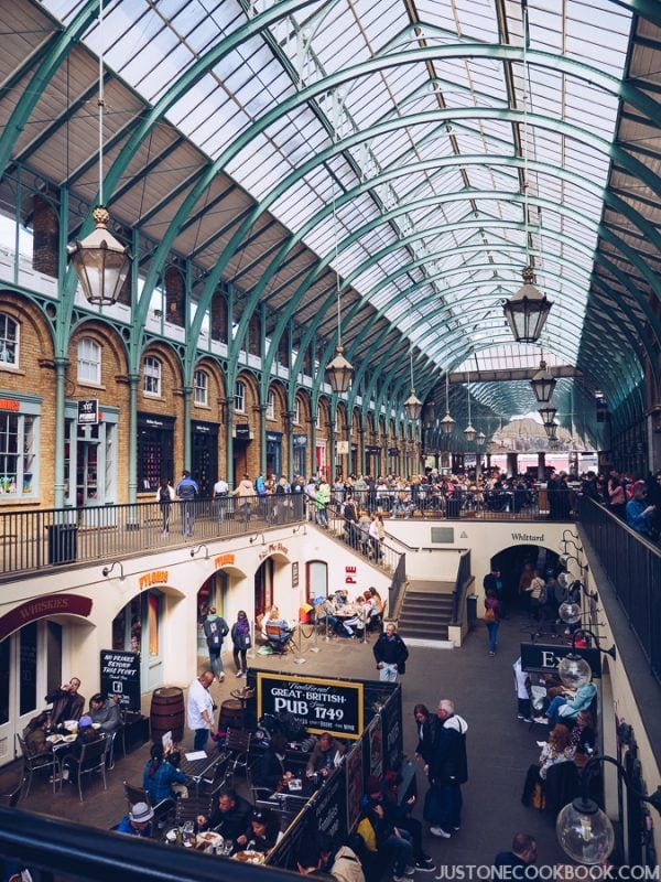 London Travel Guide - Covent Garden | JustOneCookbook.com