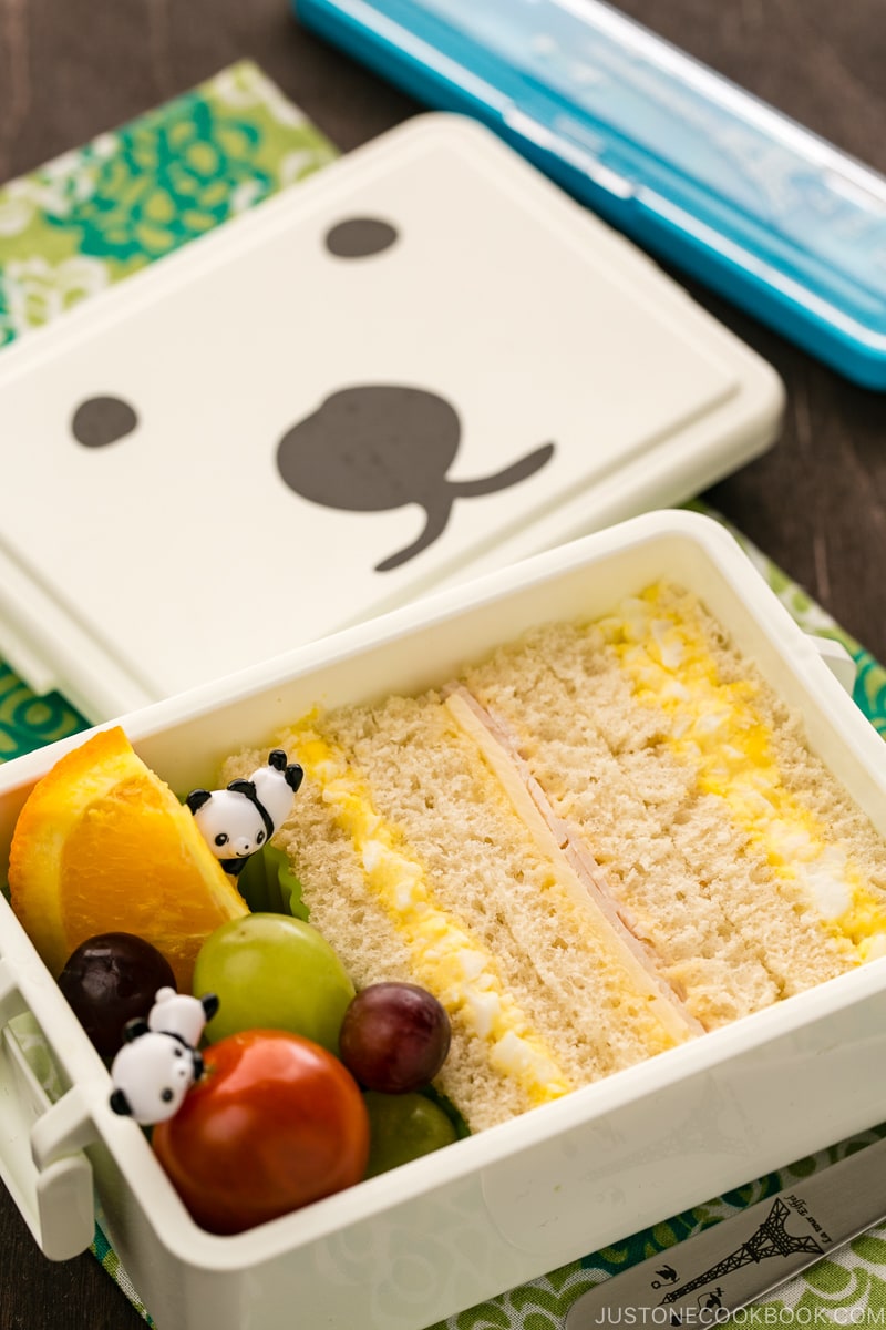 Egg Salad Sandwich たまごサンド弁当 • Just One Cookbook